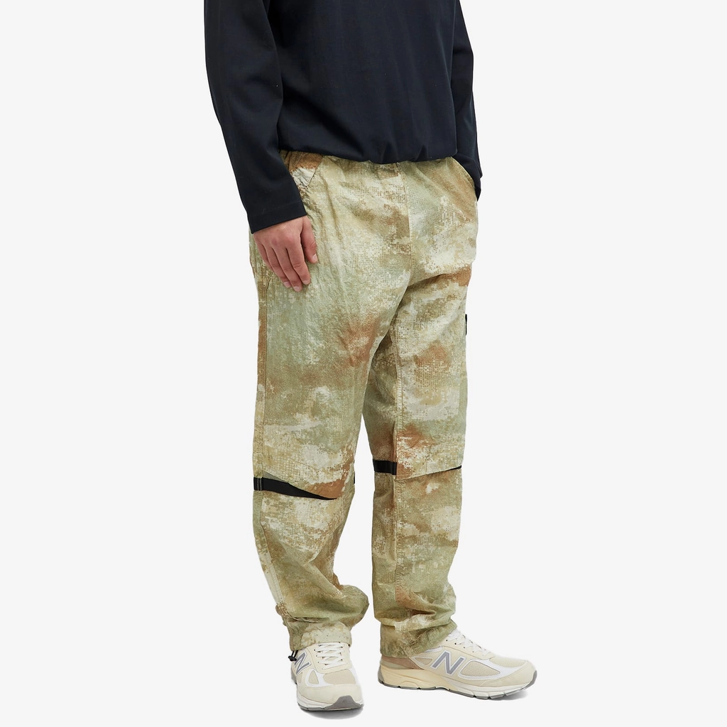 Stone Island Men's Grid Camo Pants Natural Beige